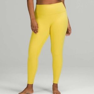 lululemon athletica Yellow Leggings
